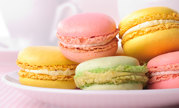 macaroons stork